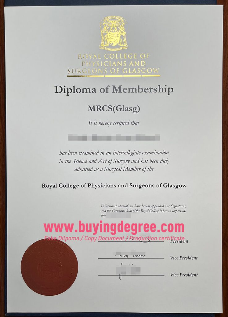 Royal College of Physicians and Surgeons of Glasgow diploma