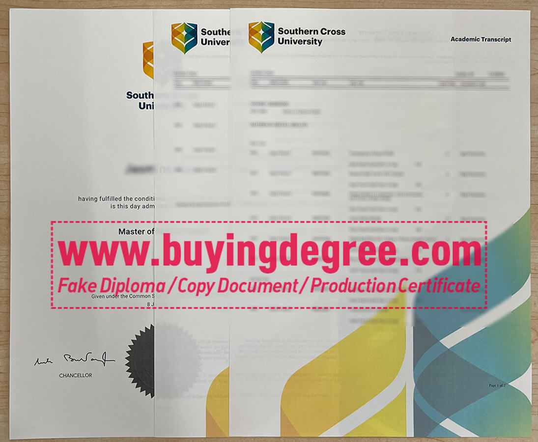 The Quick Way to buy a Southern Cross University fake transcript