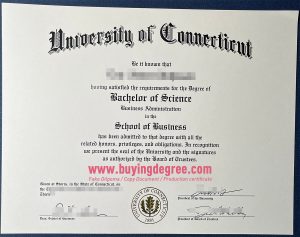 Can I make a fake University of Connecticut diploma to sell?
