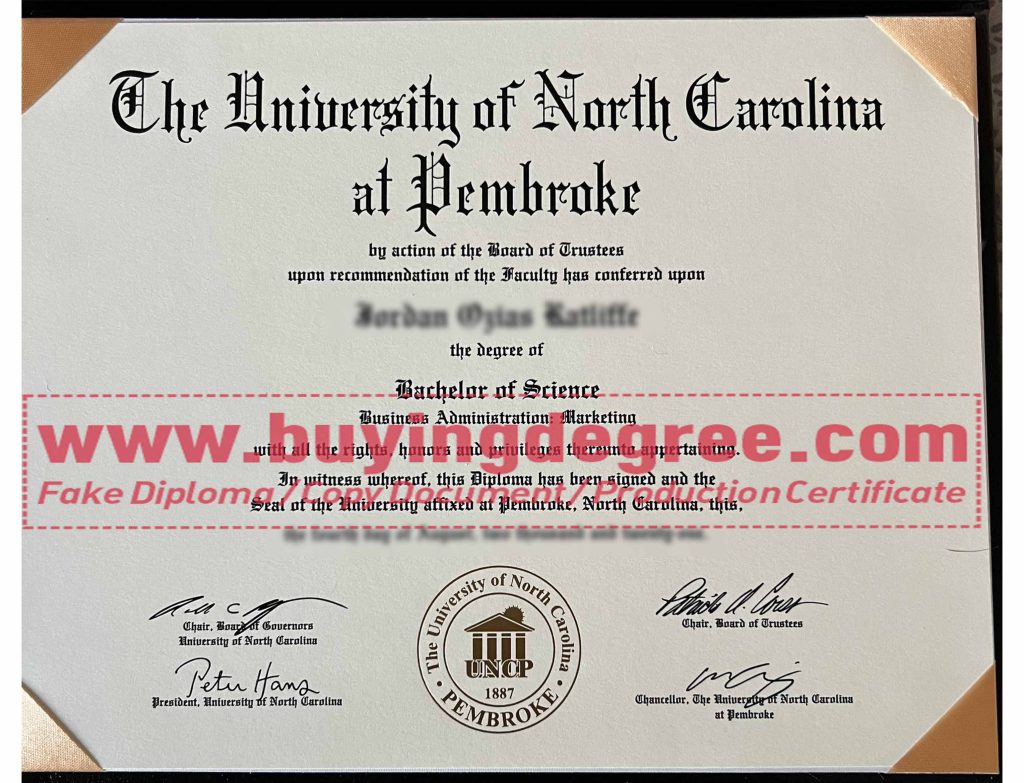how to Get a fake UNCP degree？