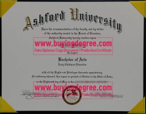 Ashford University degree