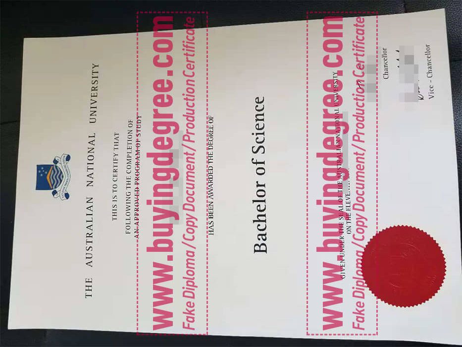 Australian National University degree?