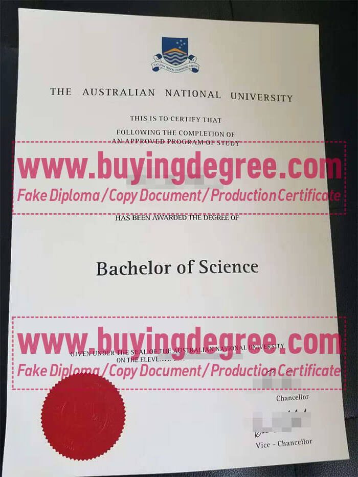 Australian National University degree?