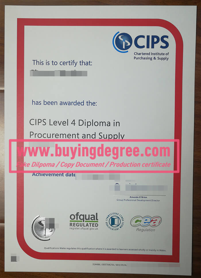 CIPS certification