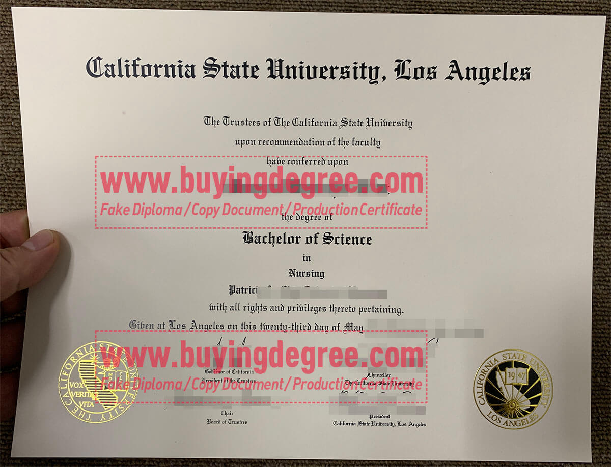 how to buy a fake CSULA degree online