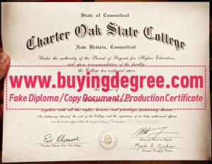 buy a Charter Oak State College diploma