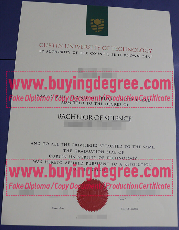 Are you eager to buy a fake Curtin University degree