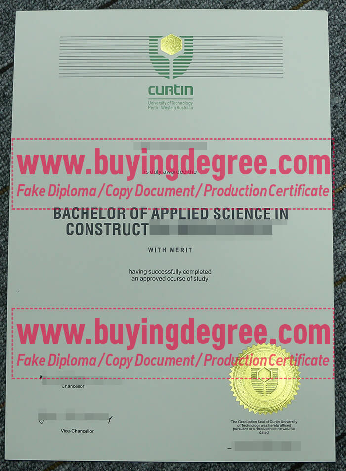 Curtin University of Technology Degree