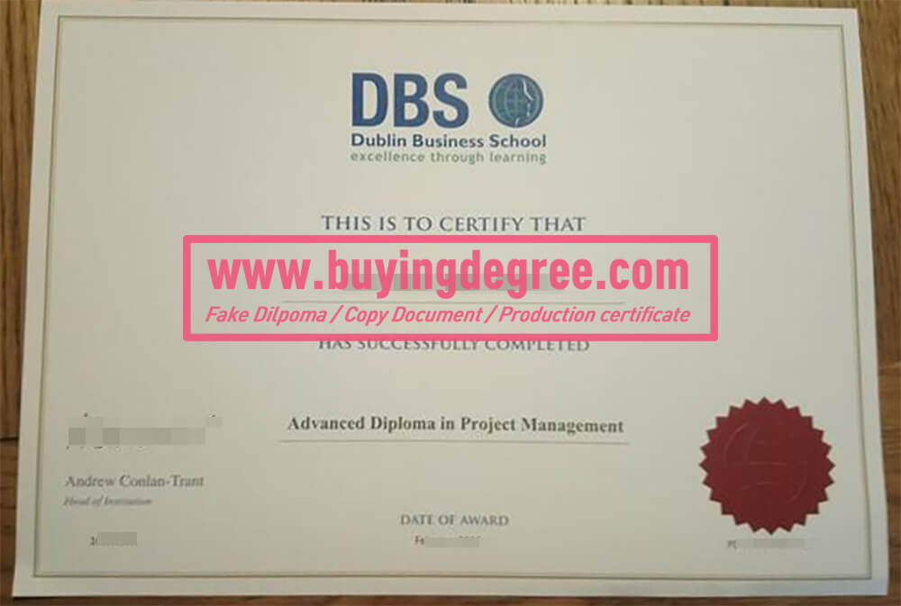 Dublin Business School degree verification