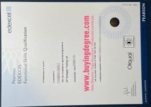 Pearson Edexcel certificate
