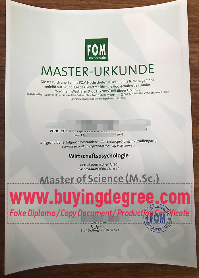 FOM degree