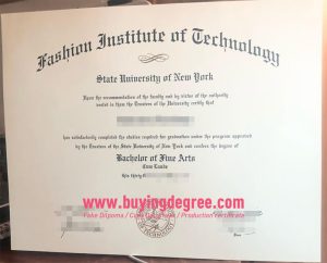 FIT degree and transcript