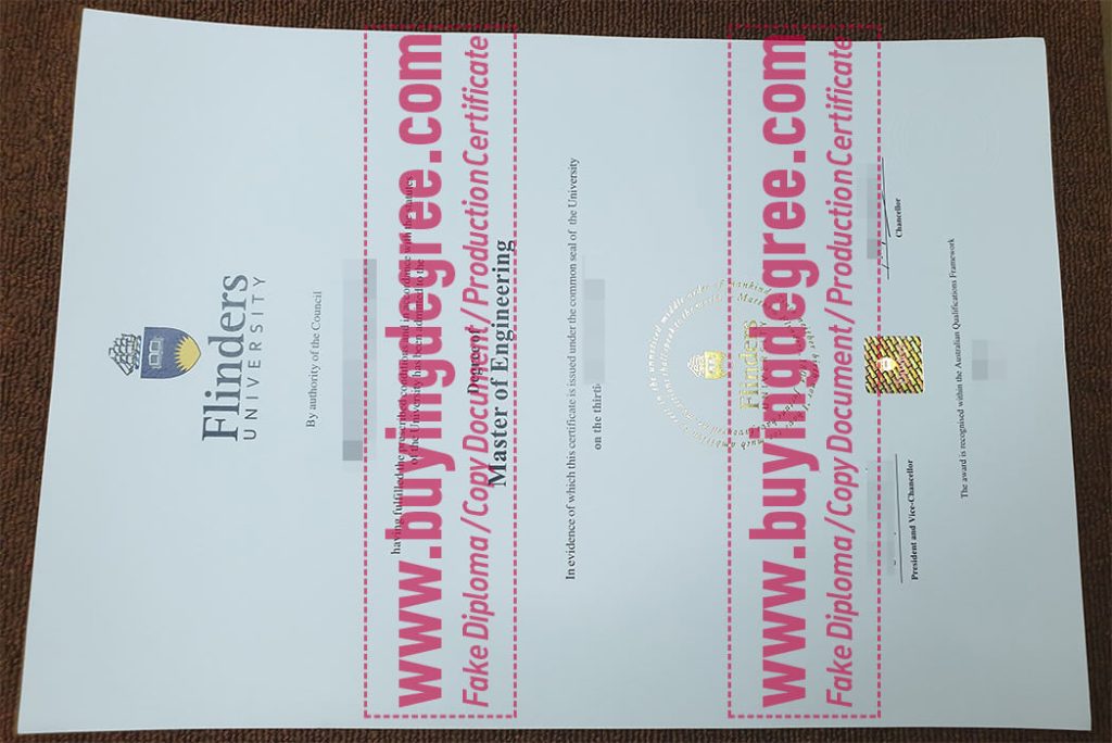 Flinders University Degree And Transcript