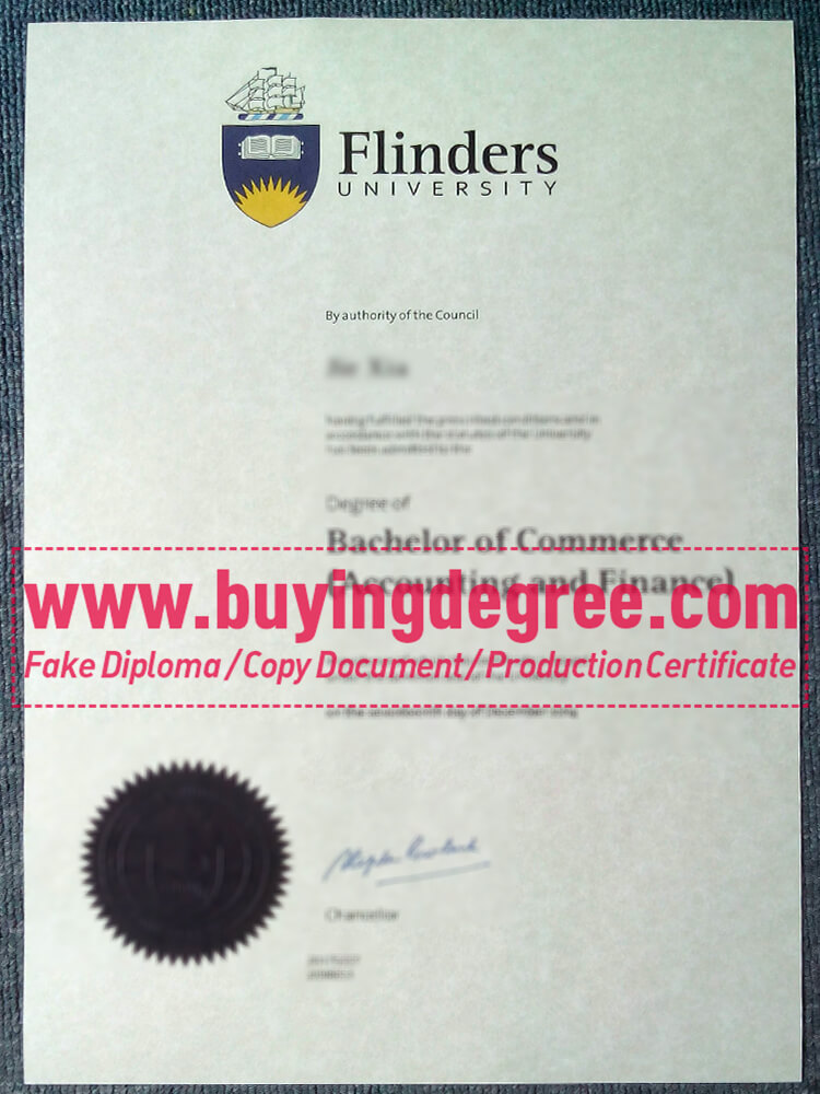 Why Most Buy A Fake Flinders University Degree And Transcript