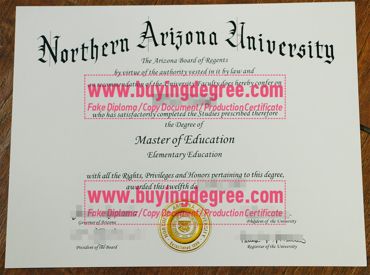 Northern Arizona University degree