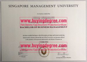 Singapore Management University degree