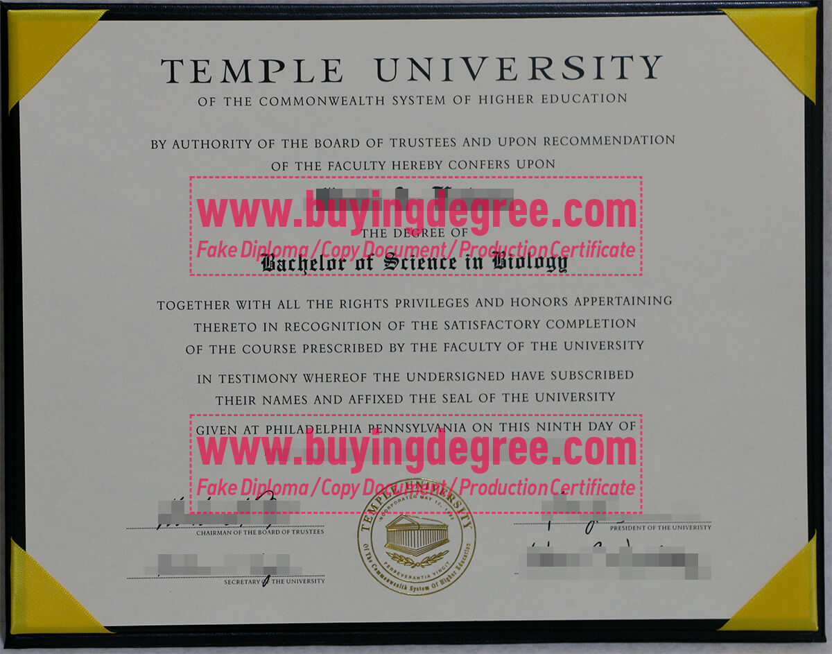 Why Most Buy fake Temple University degree