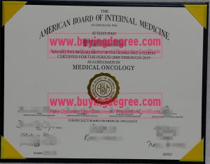 American Board of Internal Medicine certificate, fake ABIM certification