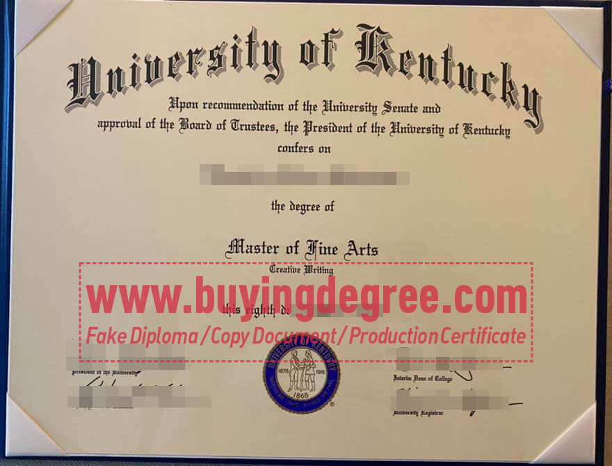 University of Kentucky degree?