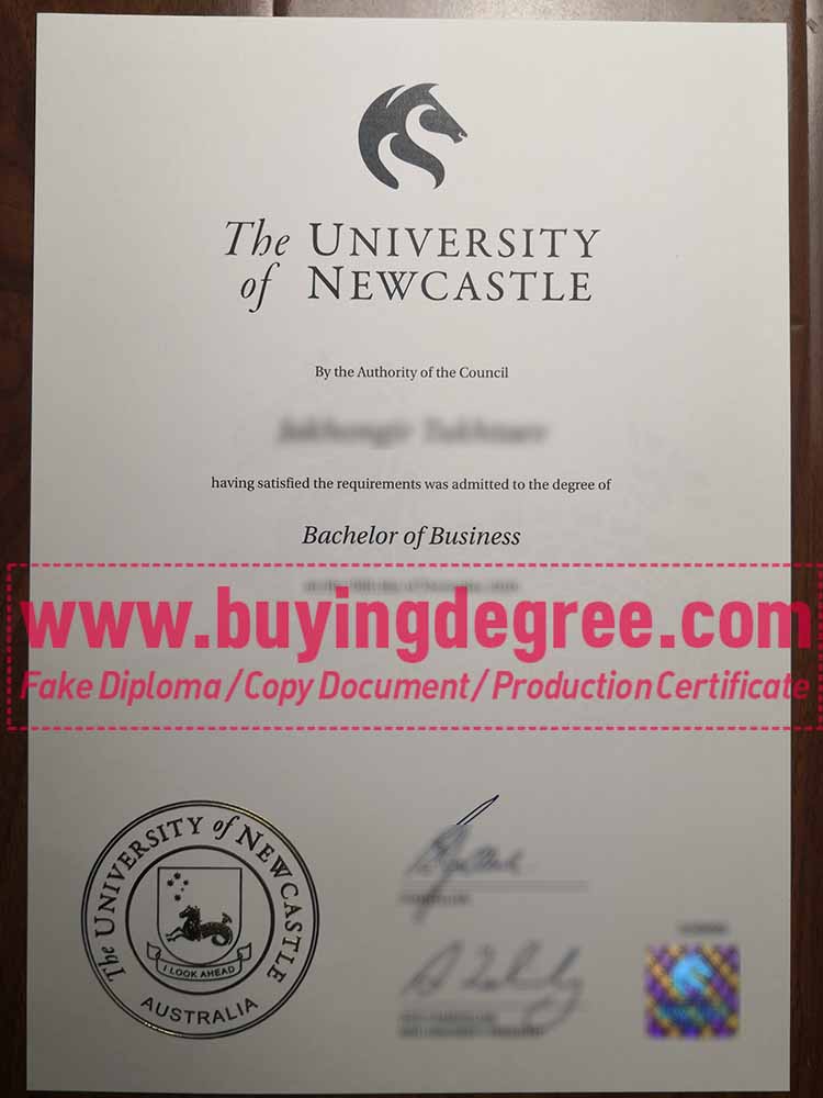 Order A University of Newcastle Degree and transcript in Australia