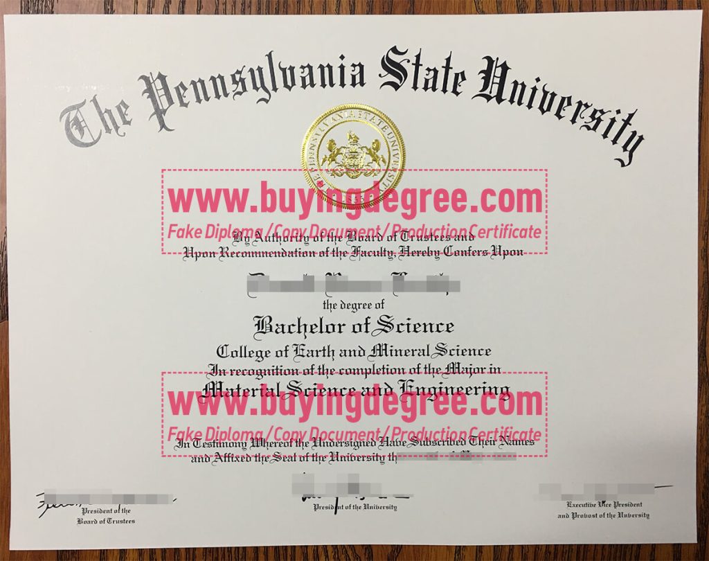 Pennsylvania degree