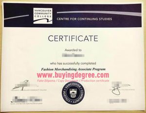 Why buy a Vancouver Community College degree