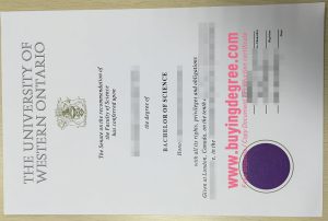 Western University Degree Certificate