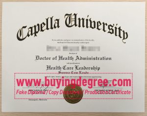 fake Capella University degree