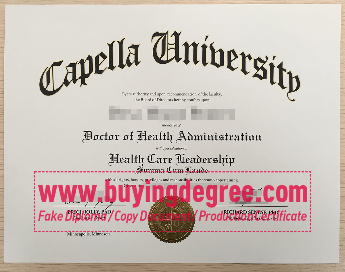 fake Capella University degree Multiple ways to earn a fake Capella University degree