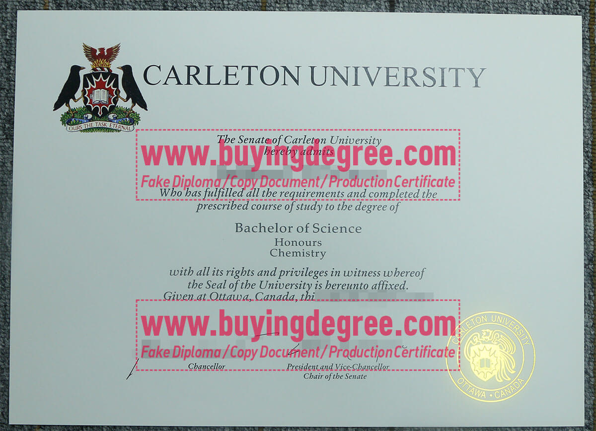 Carleton University degree