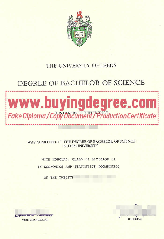 University of Leeds degree