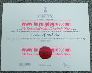 University of Toronto diploma