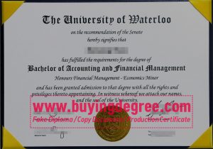 University of Waterloo degree