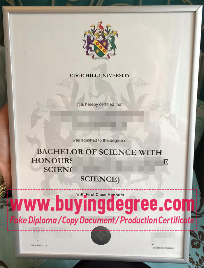 Edge Hill University degree 