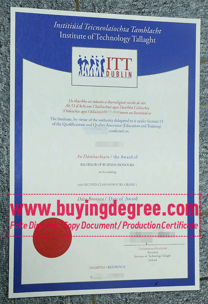 Buy a fake ITT Dublin degree ITT Dublin degree
