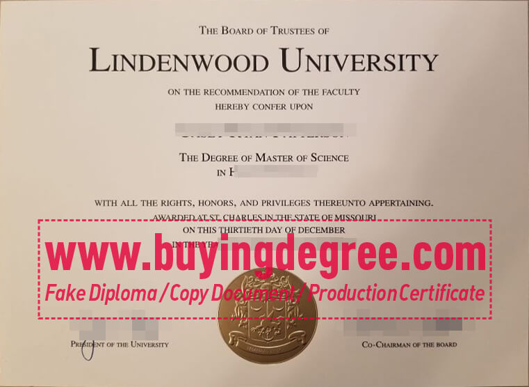 Lindenwood University degree online