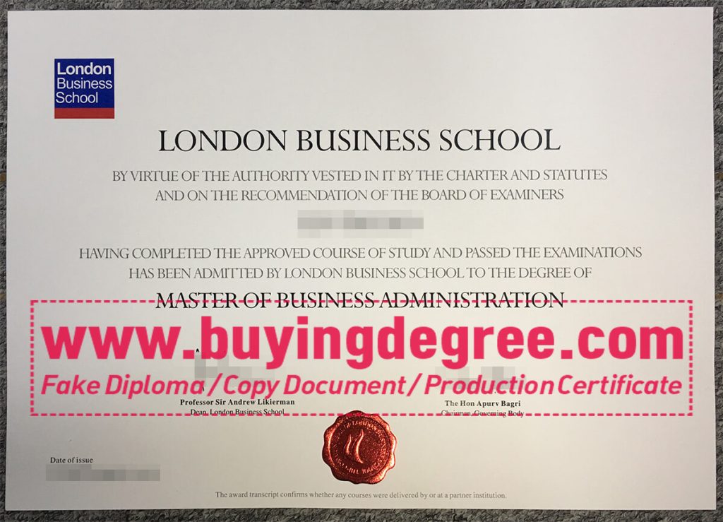 LBS degree