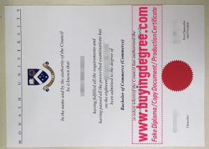 Monash University Degree and Transcript