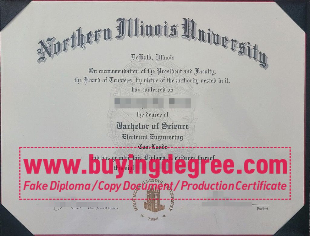 Northern Illinois University diploma