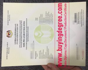 SIJIL PELAJARAN MALAYSIA diploma, SPM certificate