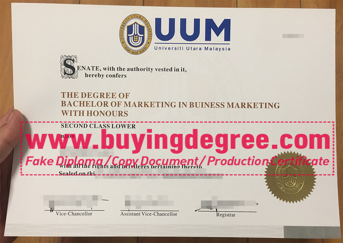 UUM degree, Universiti Utara Malaysia diploma