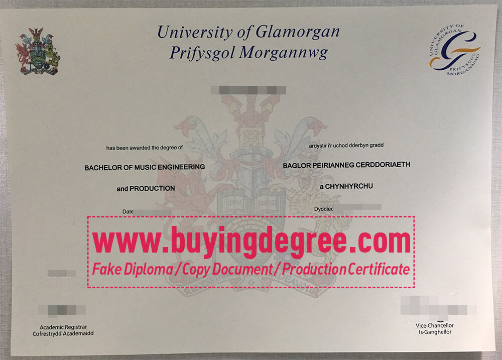 University of Glamorgan Degree