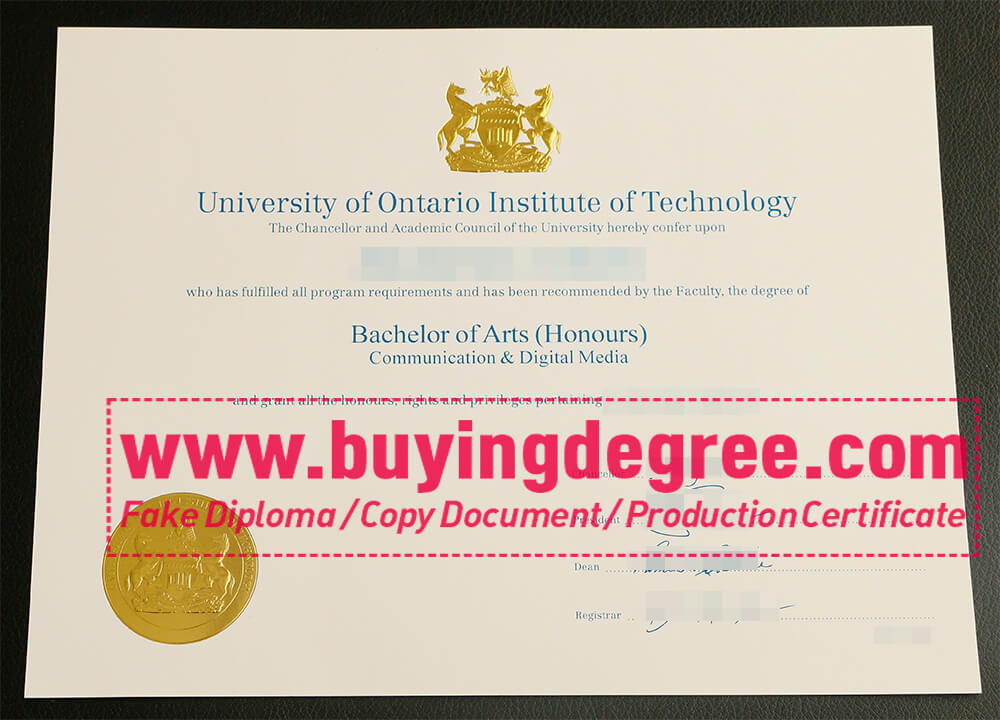 Ontario Tech University degree