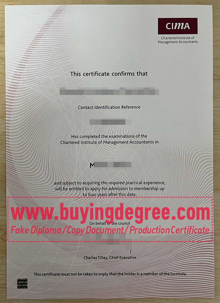 How Do Fake CIMA Certification Online