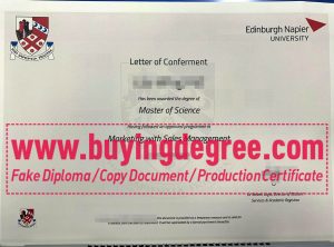 Edinburgh Napier University degree