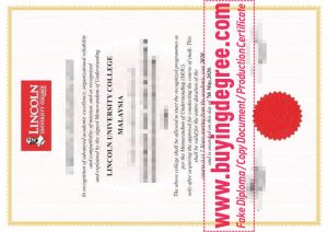 Lincoln University College degree of Malaysia