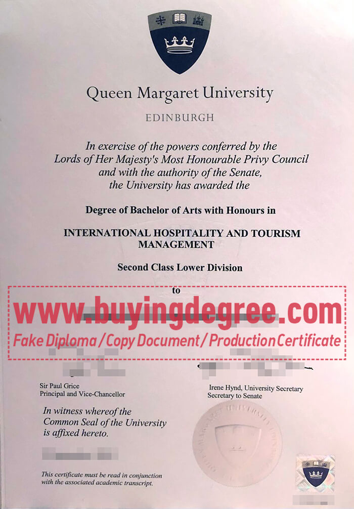 Queen Margaret University degree