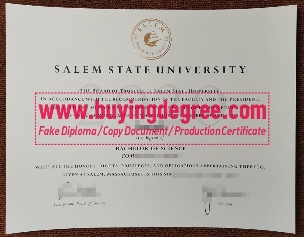 Salem State University degree online