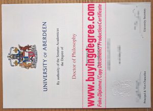 University of Aberdeen degree