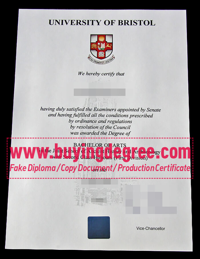 get a fake University of Bristol degree